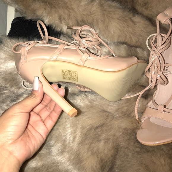 Nude Patent heels from Ego Official- Size 7 - Picture 3 of 3